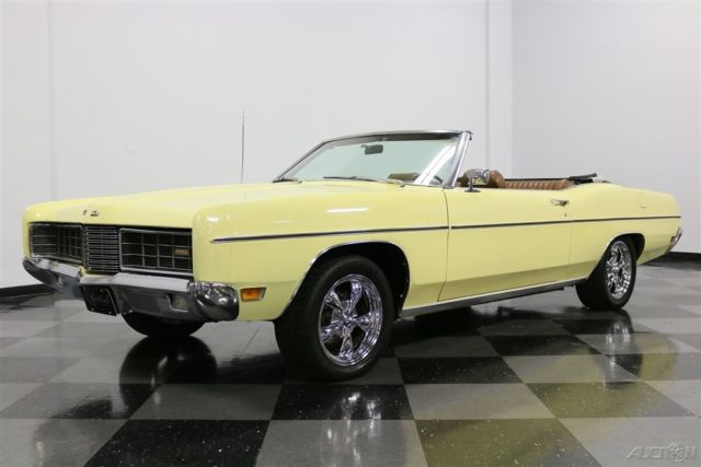 1970 Yellow Ford Galaxie