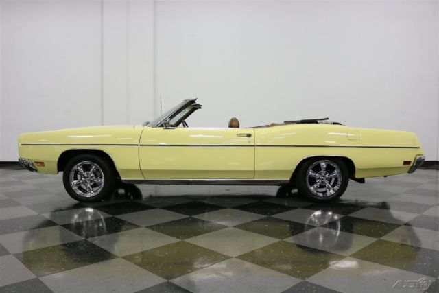 1970 Yellow Ford Galaxie