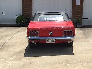 1970 Red Ford Mustang Convertible