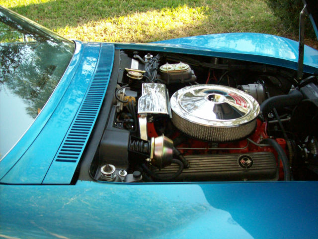 1970 Mulsane Blue Chevrolet Corvette Convertable