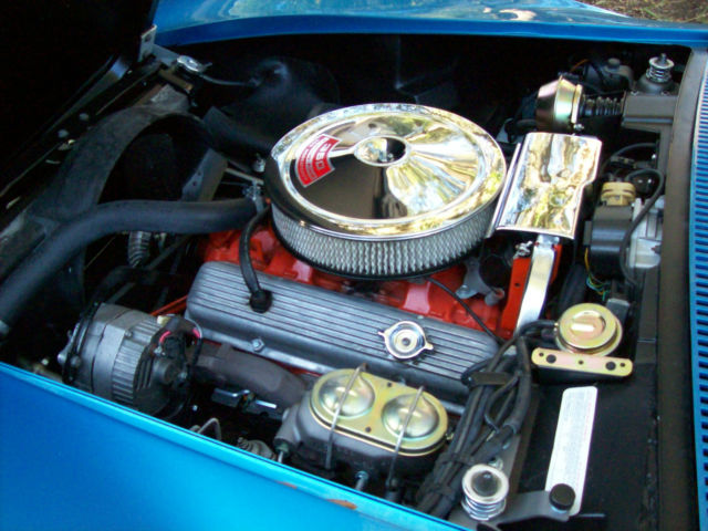 1970 Mulsane Blue Chevrolet Corvette Convertable