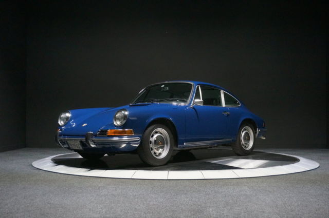 1970 Blue Porsche 911 Coupe