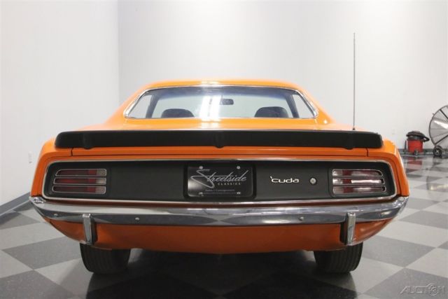 1970 Orange Plymouth Cuda