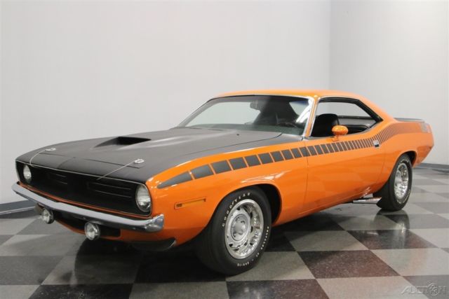 1970 Orange Plymouth Cuda
