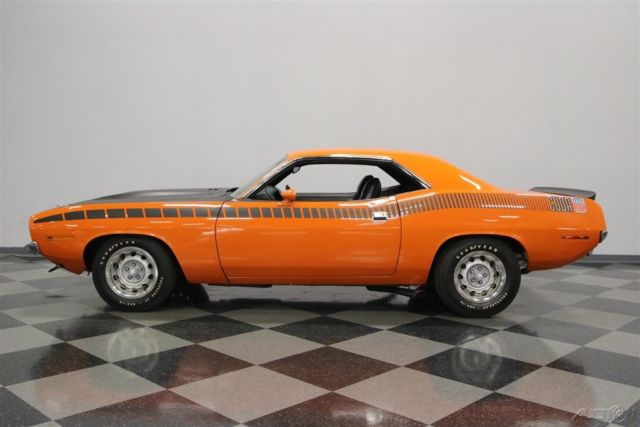 1970 Orange Plymouth Cuda