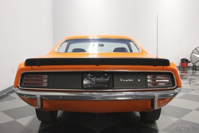 1970 Orange Plymouth Cuda