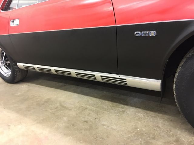 1970 RED AMC AMX 2 SEATER