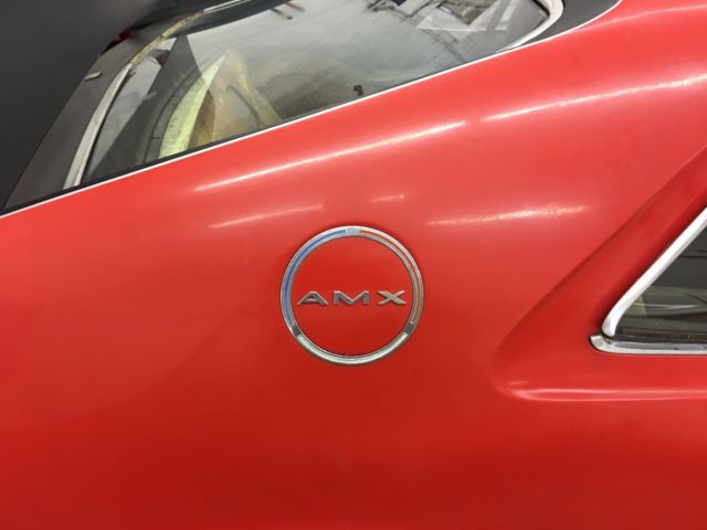 1970 RED AMC AMX 2 SEATER