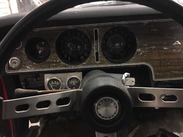 1970 RED AMC AMX 2 SEATER