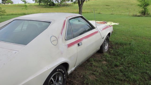 1970 White AMC AMX