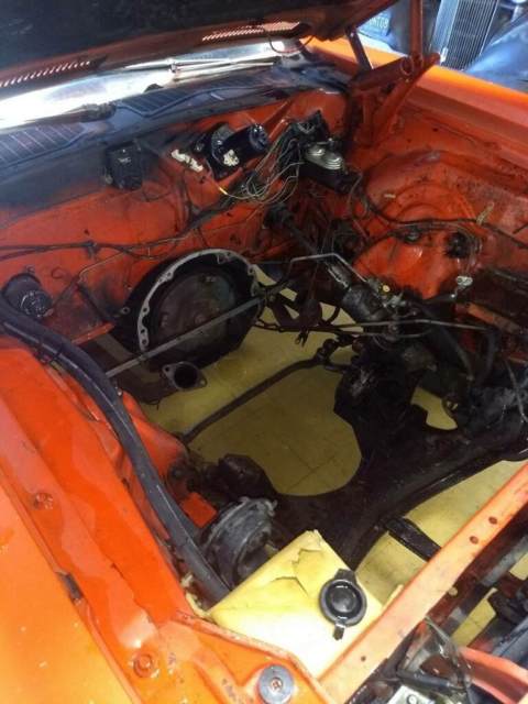 1970 Orange Plymouth Barracuda Convertible