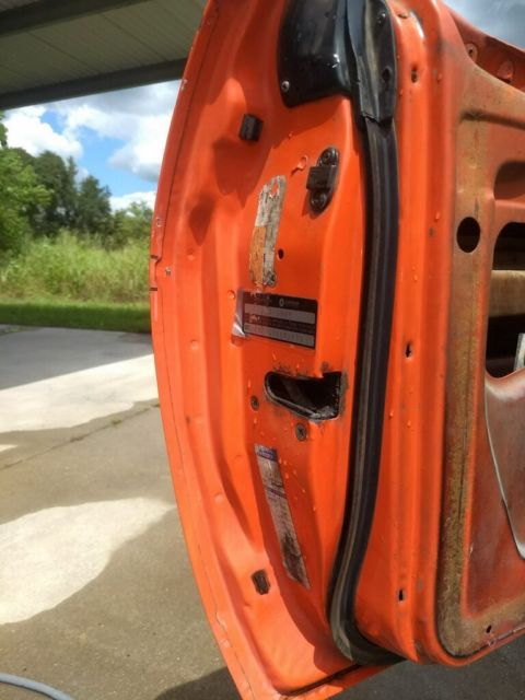 1970 Orange Plymouth Barracuda Convertible