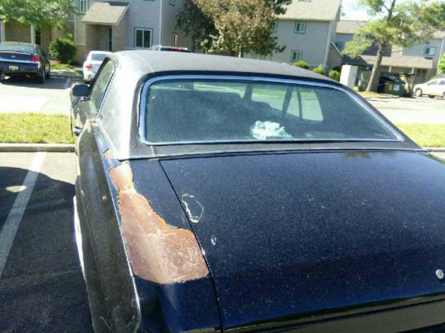 1970 Black Chevrolet Monte Carlo 2 door