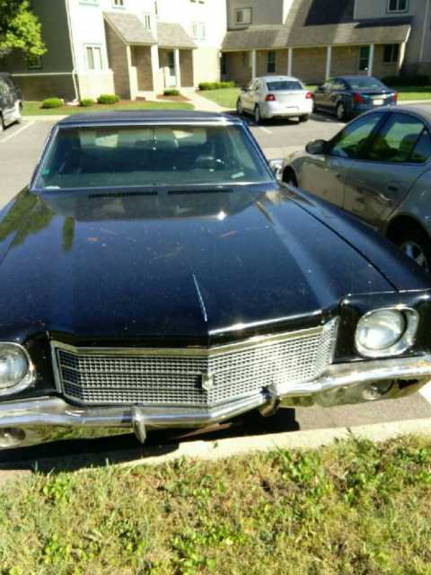 1970 Black Chevrolet Monte Carlo 2 door