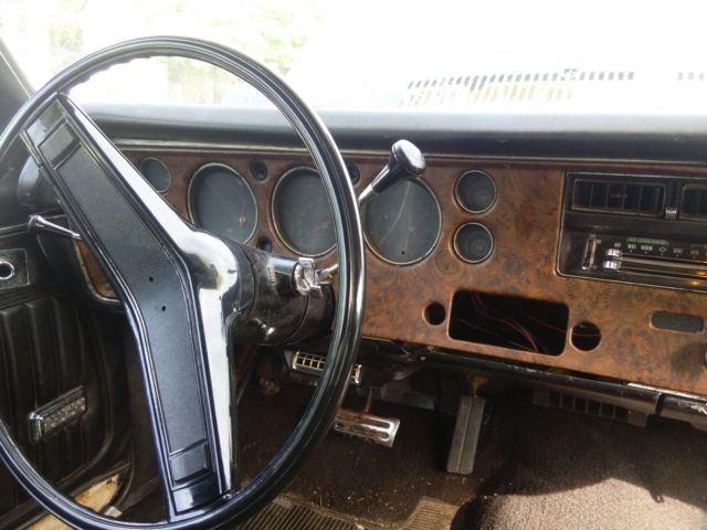 1970 Black Chevrolet Monte Carlo 2 door