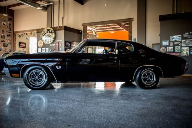 1970 Black Chevrolet Chevelle Coupe