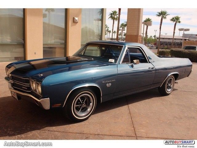 1970 Blue Chevrolet El Camino