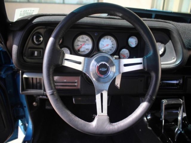 1970 Blue Chevrolet Camaro