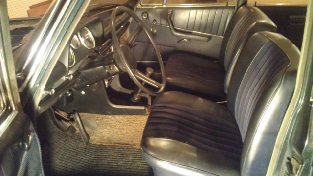 1970 Blue BMW 2002 Sedan