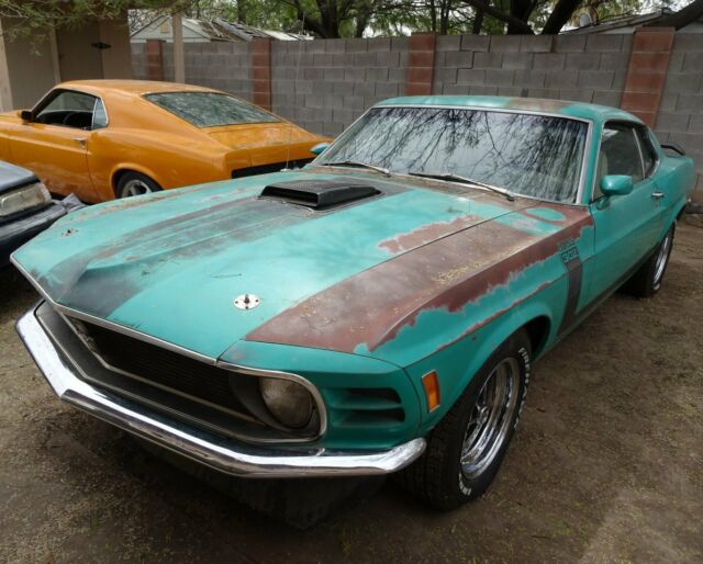 1970 Grabber Green Ford Mustang Fastback