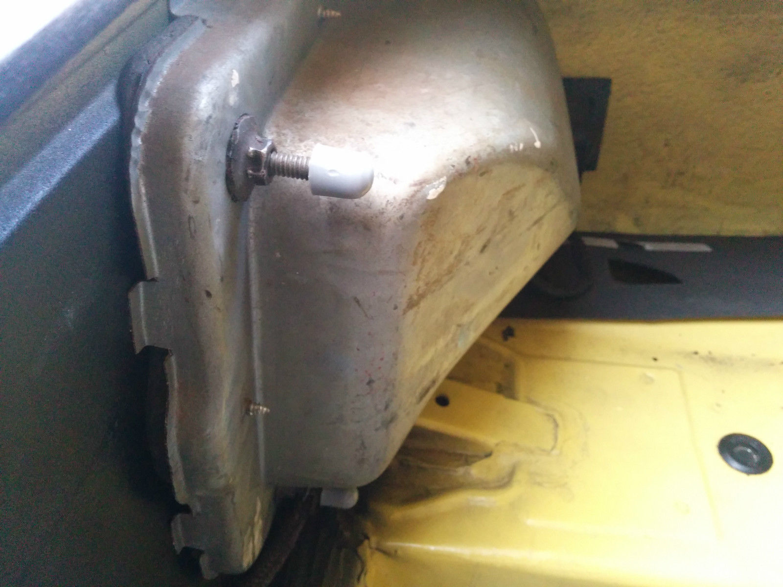 1970 Yellow Ford Mustang sportroof