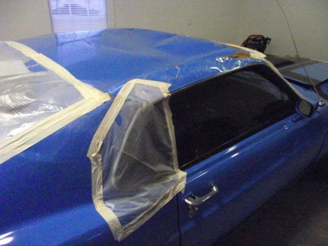 1970 Blue Ford Mustang Coupe