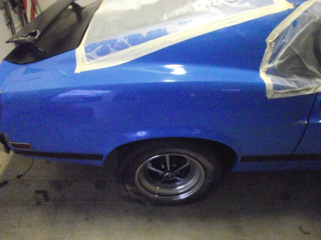 1970 Blue Ford Mustang Coupe