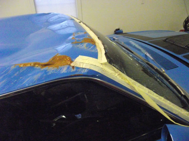 1970 Blue Ford Mustang Coupe