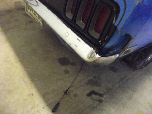 1970 Blue Ford Mustang Coupe