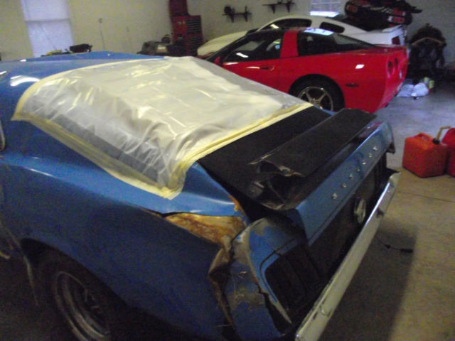 1970 Blue Ford Mustang Coupe