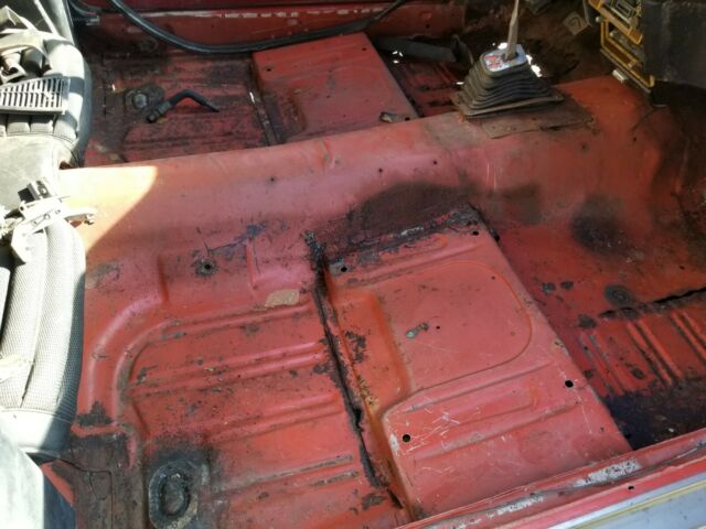 1970 Orange Ford Mustang Fastback