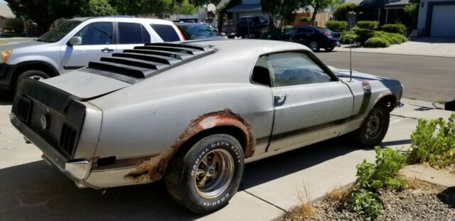 1970 Orange Ford Mustang Fastback