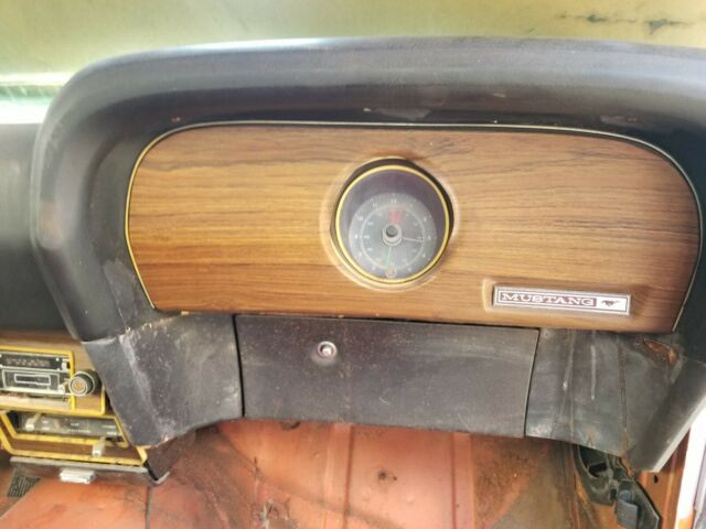 1970 Orange Ford Mustang Fastback