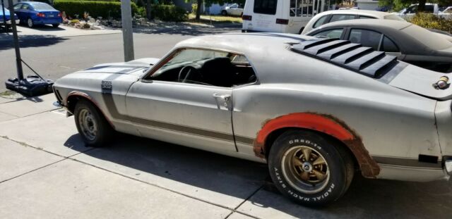 1970 Orange Ford Mustang Fastback