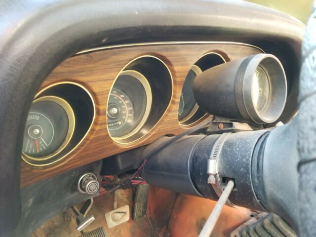 1970 Orange Ford Mustang Fastback