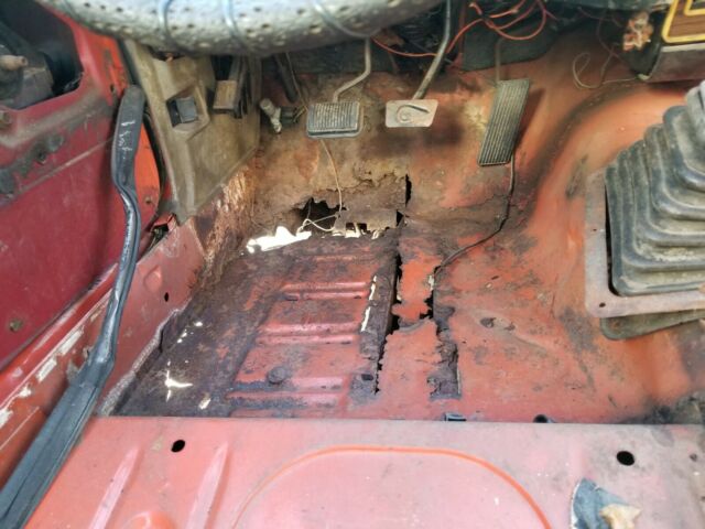 1970 Orange Ford Mustang Fastback