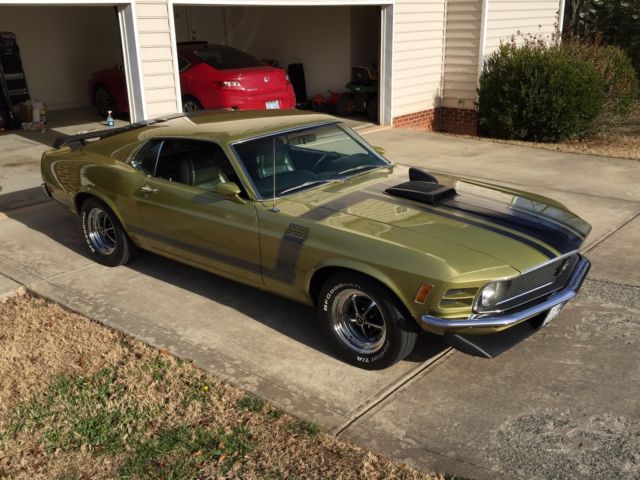 1970 LIME GREEN METALLIC Ford Mustang Fastback