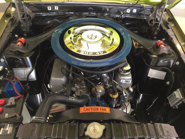 1970 LIME GREEN METALLIC Ford Mustang Fastback