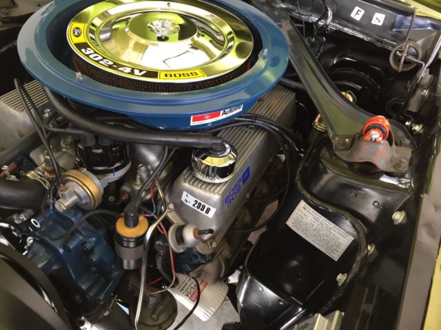 1970 LIME GREEN METALLIC Ford Mustang Fastback