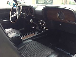 1970 Grabber Blue Ford Mustang 2 door