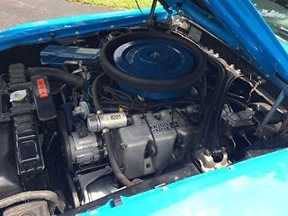 1970 Grabber Blue Ford Mustang 2 door