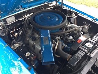 1970 Grabber Blue Ford Mustang 2 door