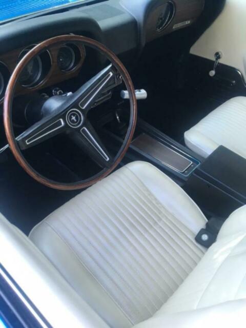 1970 Blue Ford Mustang Fastback