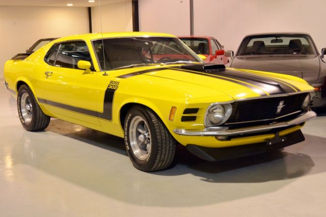 1970 Grabber Yellow Ford Mustang