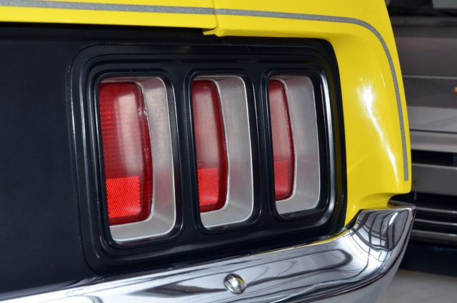 1970 Grabber Yellow Ford Mustang