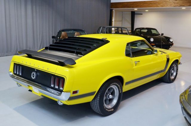 1970 Grabber Yellow Ford Mustang