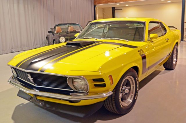1970 Grabber Yellow Ford Mustang