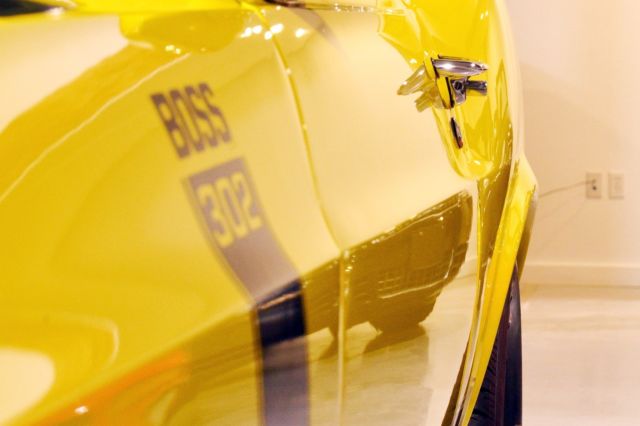 1970 Grabber Yellow Ford Mustang