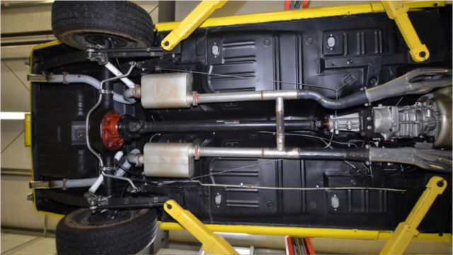 19700000 Grabber Yellow Ford Mustang Coupe