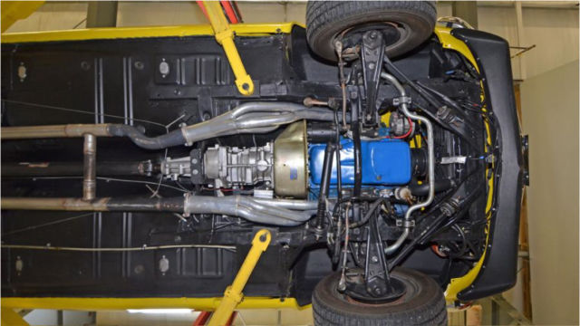 19700000 Grabber Yellow Ford Mustang Coupe